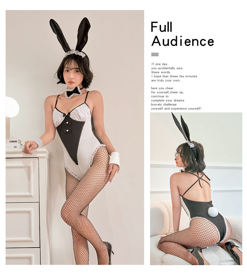 Nasty Sexy Bunny Costume Playboy Cosplay Lingerie Bodysuit