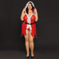 Plus Size Slutty Sexy Christmas Costumes Women Hot Lingerie Cosplay Dress Extreme