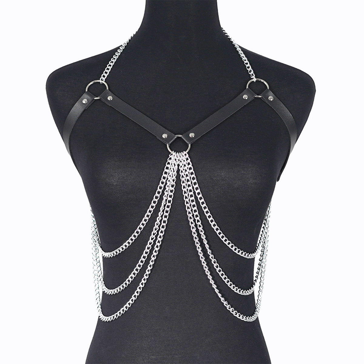 Leather Chest Plate Harness