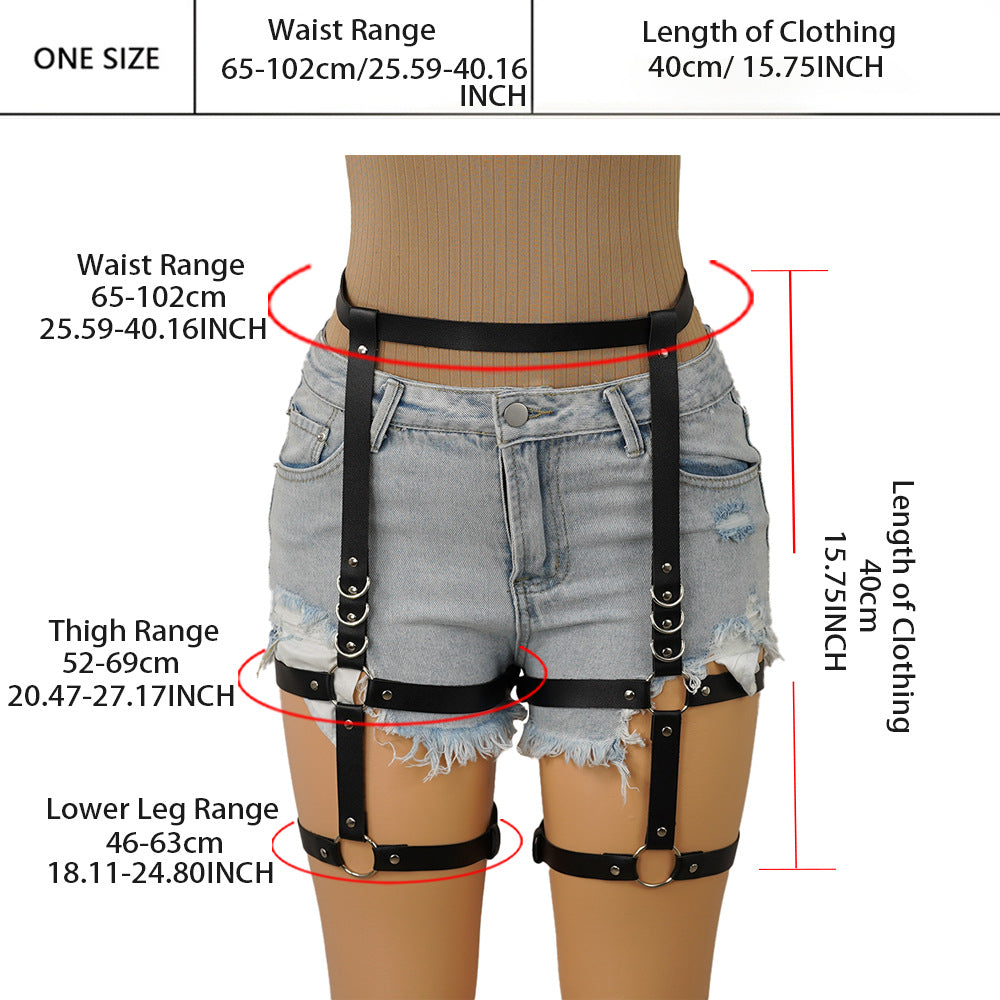 Thigh And Leg Harness Sex Female