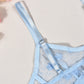 Womens Sheer Lingerie Set Sex Bra & Panty