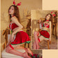 Nasty Christmas Costume Sexy Extreme Lingerie Role Play Dress