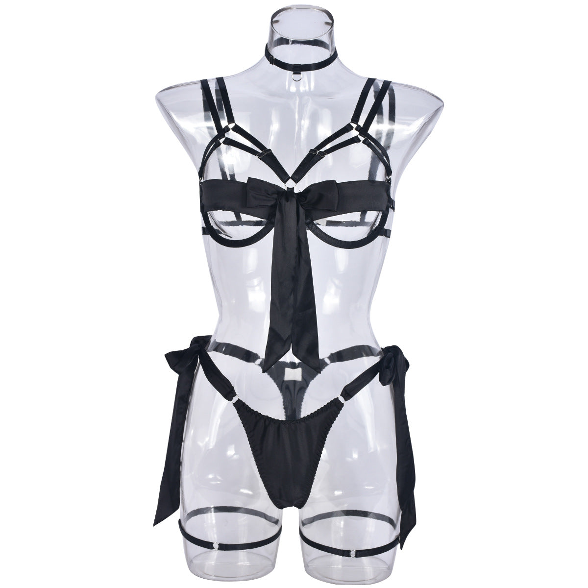 Cupless Lingerie Sheer