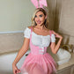 Pink Playboy Bunny Costume