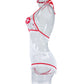 Sex Bodysuit Strapy Sexy Nurse Costume Role Play Lingerie