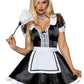 Revealing Sexy French Maid Costumes Intimate Lingerie Cosplays Dress