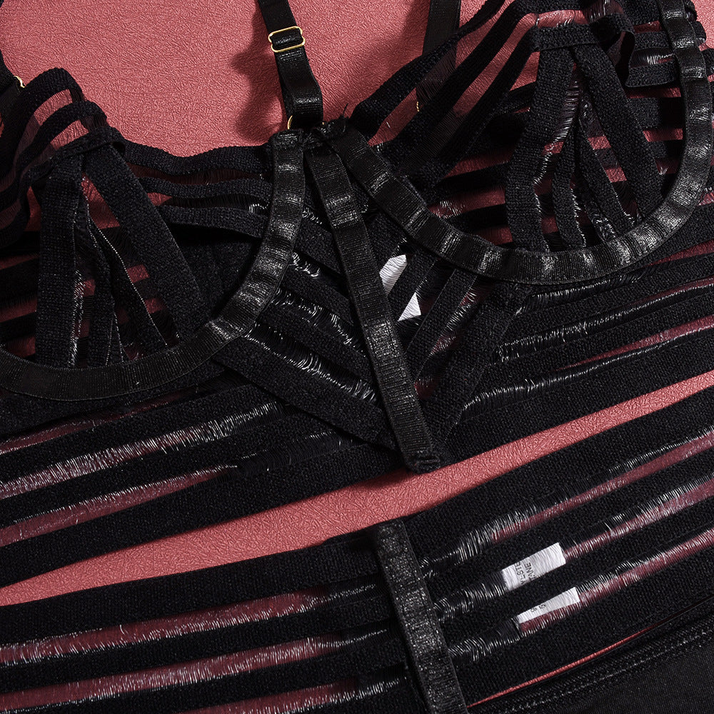 Bondage Style Lingerie Sheer