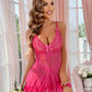 Pink Sheer Babydoll Dress