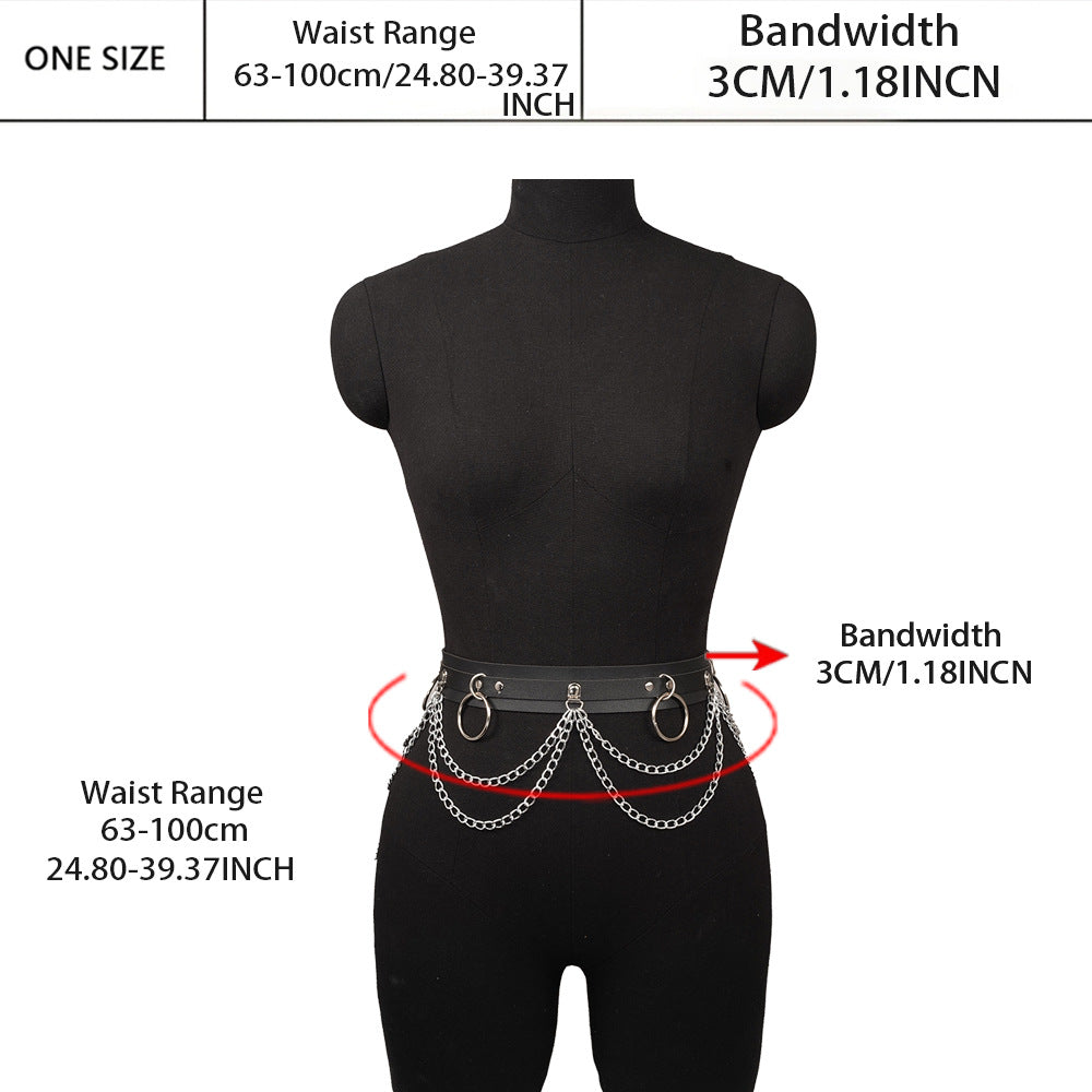 Bdsm Harness Waist Belt