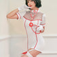 Extreme Sexy Costume Nurse Intimate Role Playing Lingerie Dress Revealing