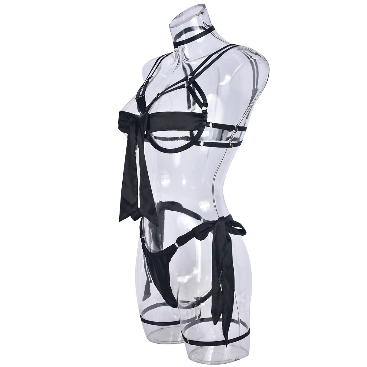 Cupless Lingerie Sheer