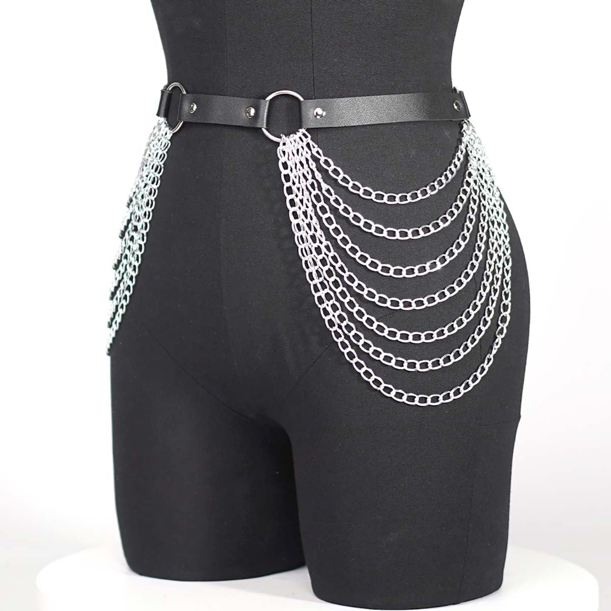 Harness Waist Belt with Chains