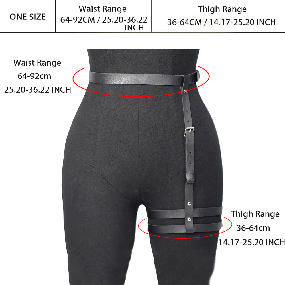 Plus Size Thigh Harness