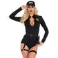 Submissive Police Women Sexy Costume Intimate Lingerie Cosplays Bodysuit Latina