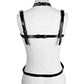 Chest Harness With Leash Leather