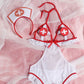 Sex Bodysuit Strapy Sexy Nurse Costume Role Play Lingerie