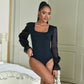 Sexy Corset Bodysuit Latina mature women lingerie Latina Teddy