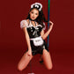 Hot Sexy French Maid Costumes Naughty Lingerie Cosplay Dress Slutty