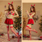 Nasty Christmas Costume Sexy Extreme Lingerie Role Play Dress