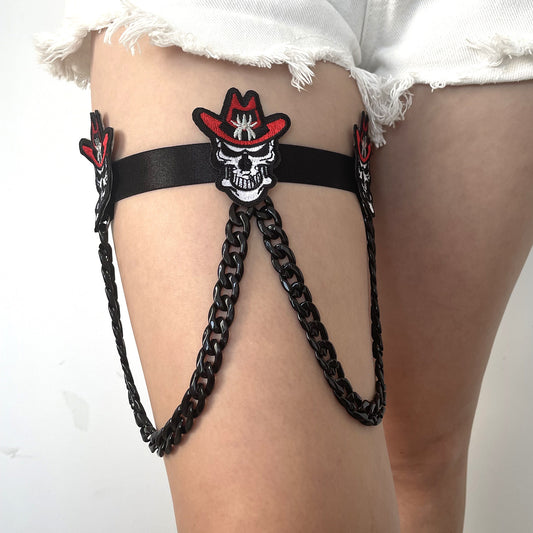 Wife Garter Leg Harness Naughty Anime Lingerie Bondage Harness