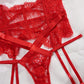 Latina Garter Belts Lingerie Set Sex Bra & Panty Revealing