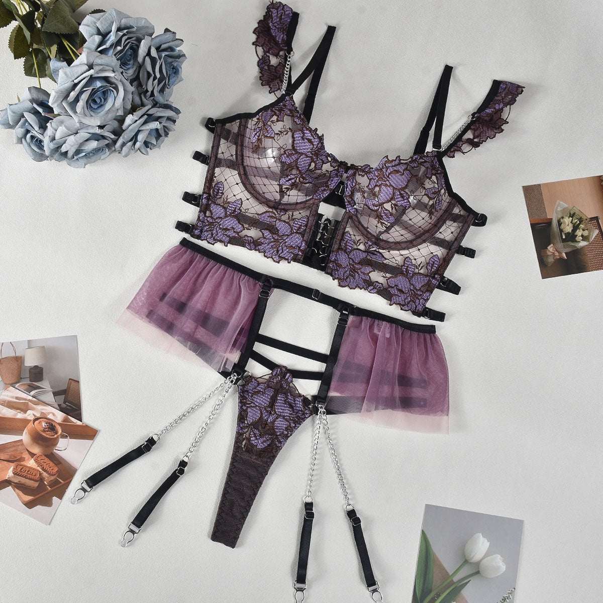 Sexy See Through Lingerie Sheer