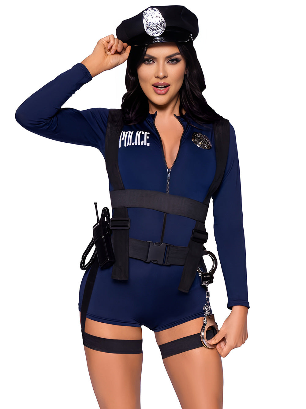 Intimate Police Sexy Halloween Costume Naughty Anime Lingerie Bodysuit