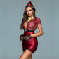 Hot Ssxy Flight Attendant Costume Slutty Anime Lingerie Dress Latina