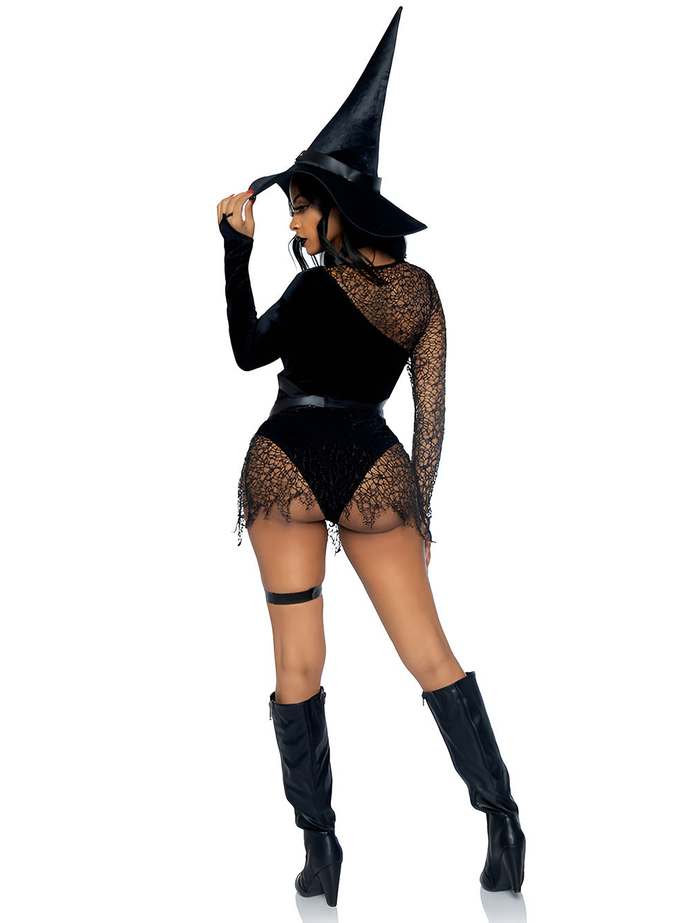 Latina Adult Witch Costume Sexy Naughty Anime Lingerie Bodysuit Hot