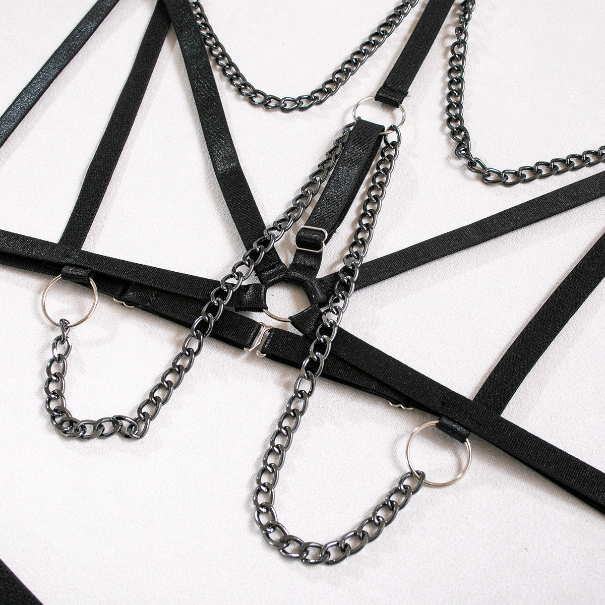 Crotchless Harness Lingerie