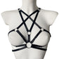 Strapy Bra for Sexy White Body Harness Lingerie