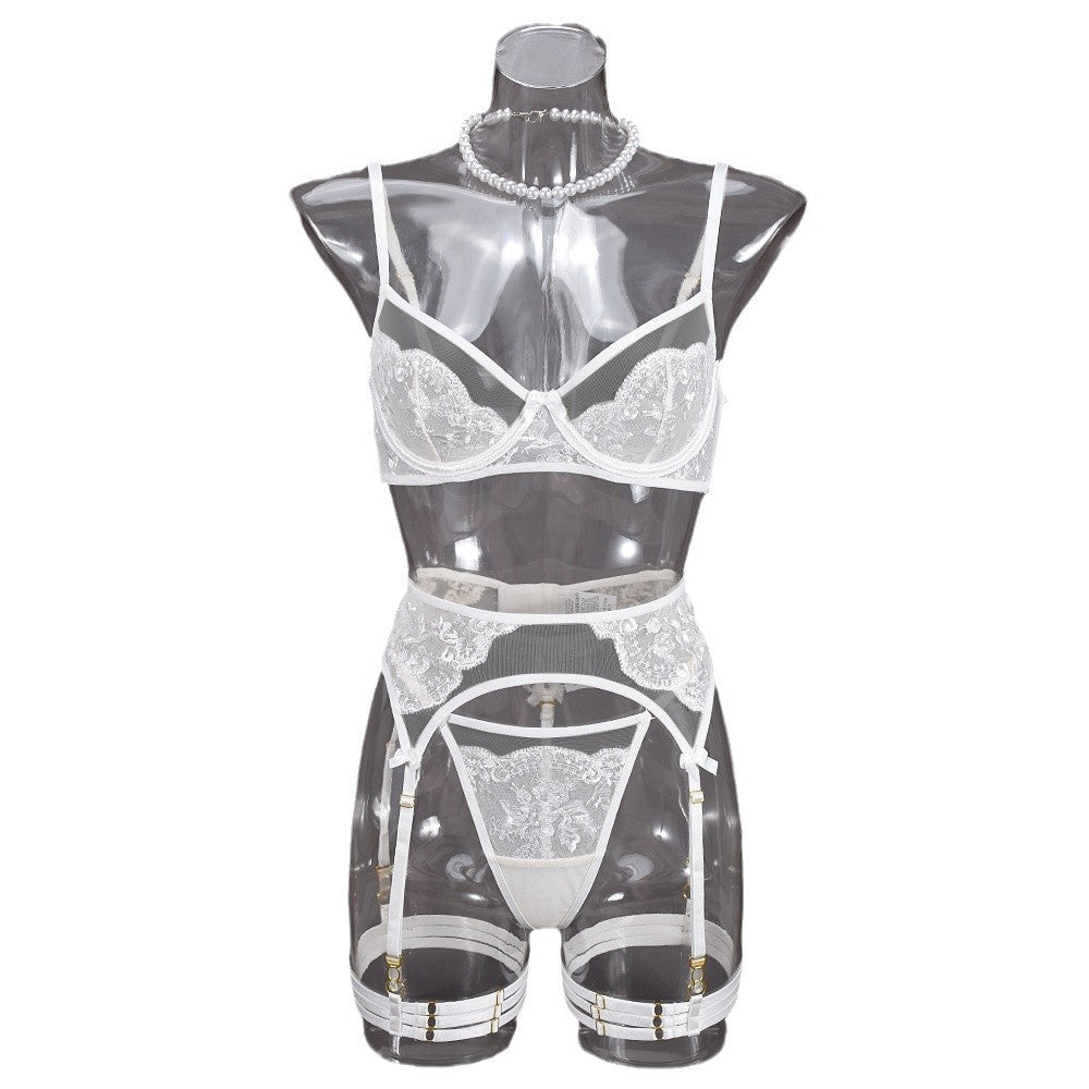 Plus Sexy Lingerie Explicit Crotchless Sheer