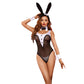 Revealing Sexy Bunny Costume Playboy Cosplay Lingerie Bodysuit