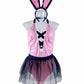 Women  Sheer Dress Revealing Bunny Sexy Costume Lingerie Cosplay