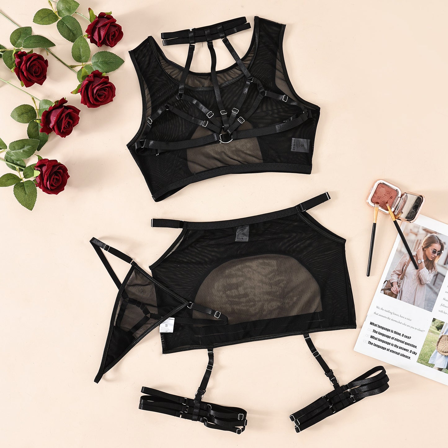 Lace Harness Lingerie