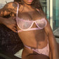 Naughty Women In Sheer Lingerie Set Nasty Bra & Panty