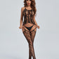 Latina Sexy Bodystocking Women  Shear Lingerie Mesh Bodysuit