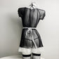 Intimate Sexy French Maid Costumes Hot Role Play Lingerie Dress