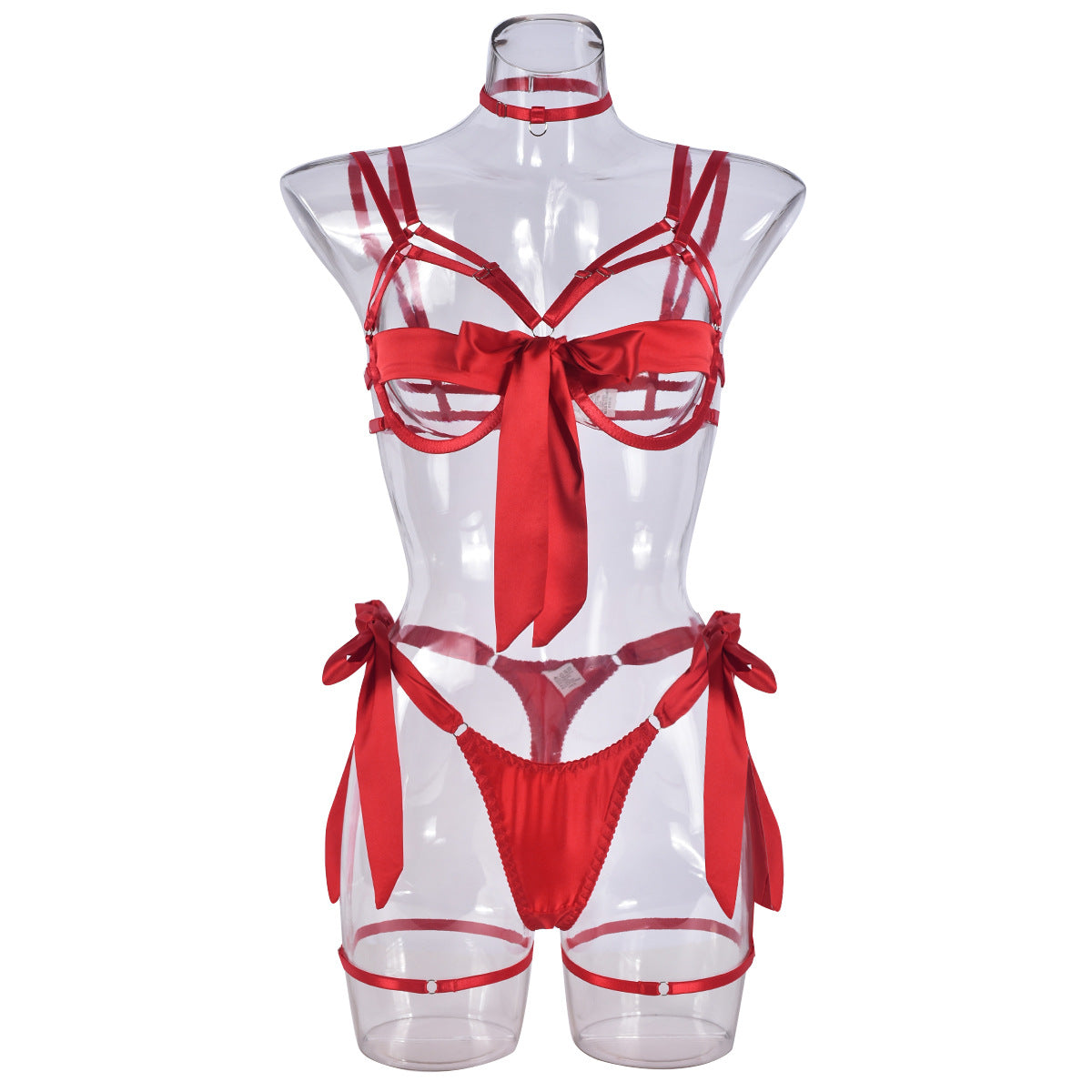 Cupless Lingerie Sheer