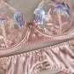 Intimate Lingerie With Garter Belts Set Slutty Bra & Panty Naughty