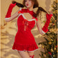 Slutty Sexy Christmas Costumes Women Extreme Role Playing Lingerie Dress