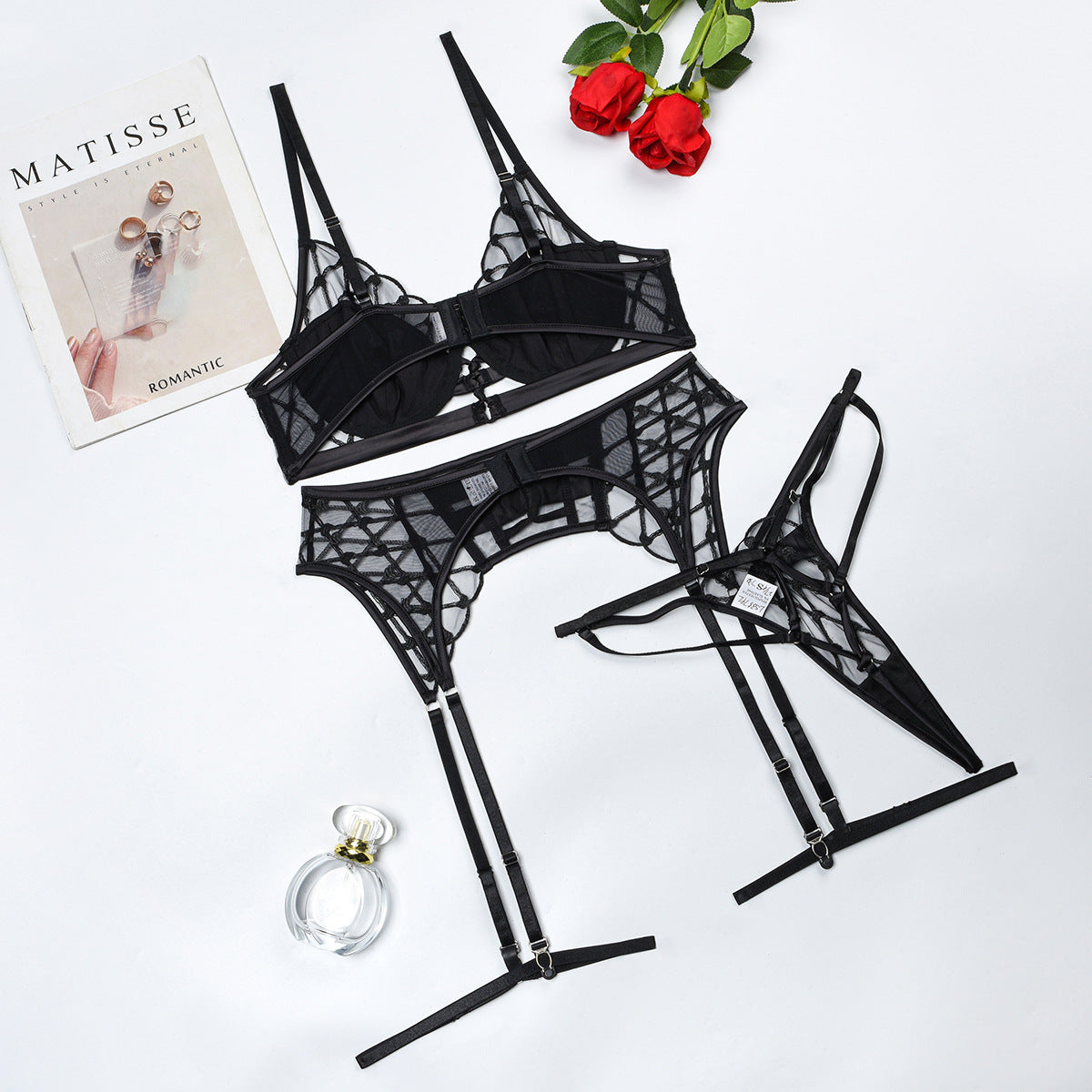See Through Female Underwear Sheer Lingerie