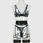 Intimate bdsm harness lingerie Set Sexy Bra & Panty Latina