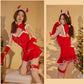 Slutty Sexy Christmas Costumes Women Extreme Role Playing Lingerie Dress