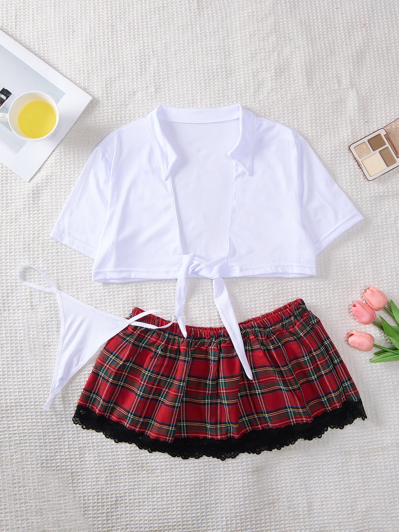 Lace Skirt Outfits Sexy Sexy School Girl Costume Lingerie Cosplay