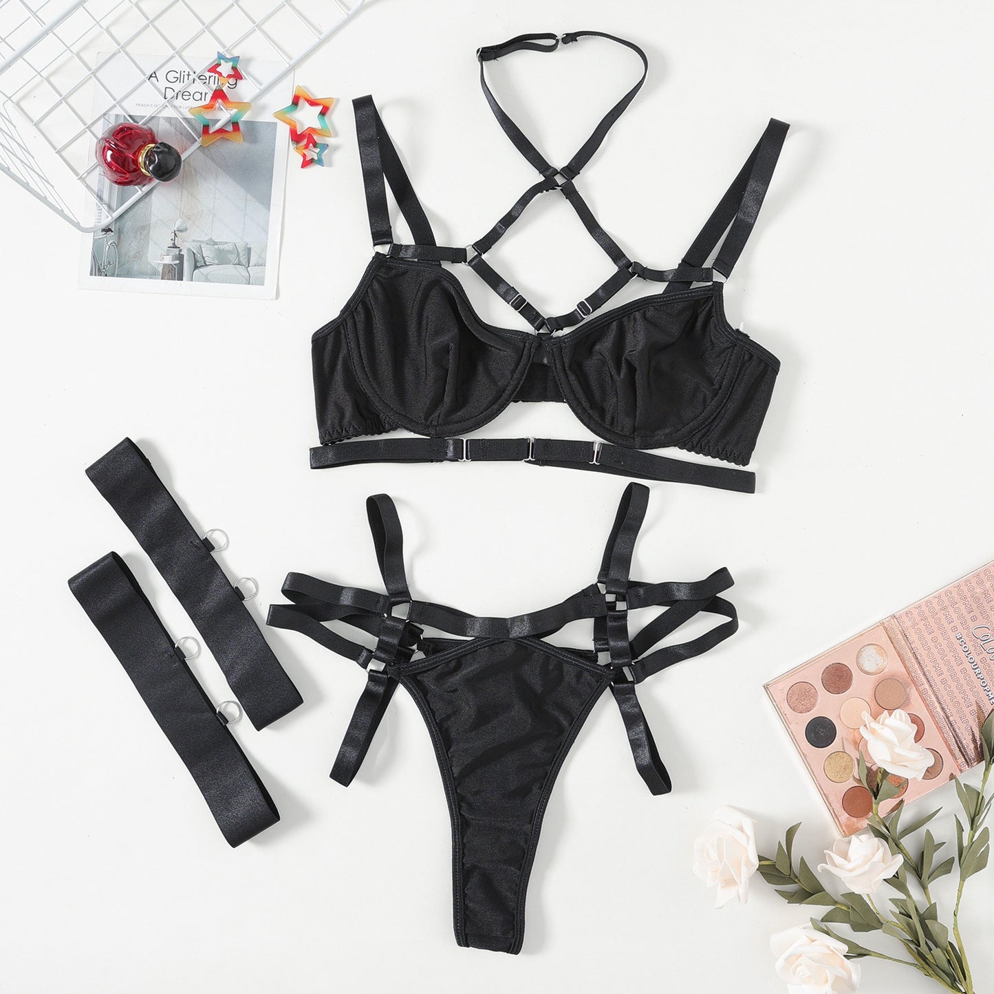 Black Lingerie Harness