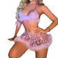 Purple Sexy Adult Fairy Costume