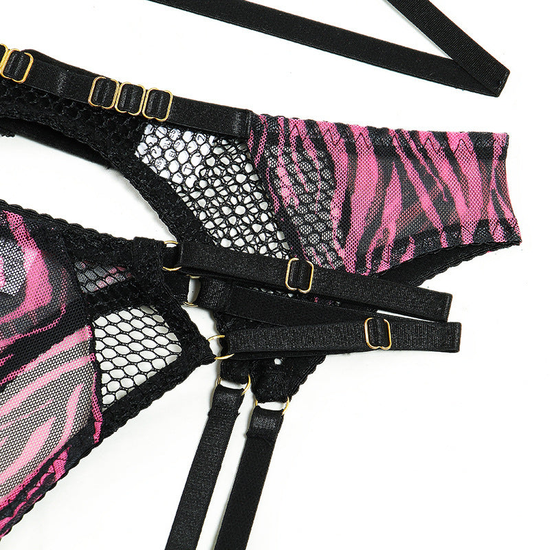 Sheer Mesh Cougar Lingerie