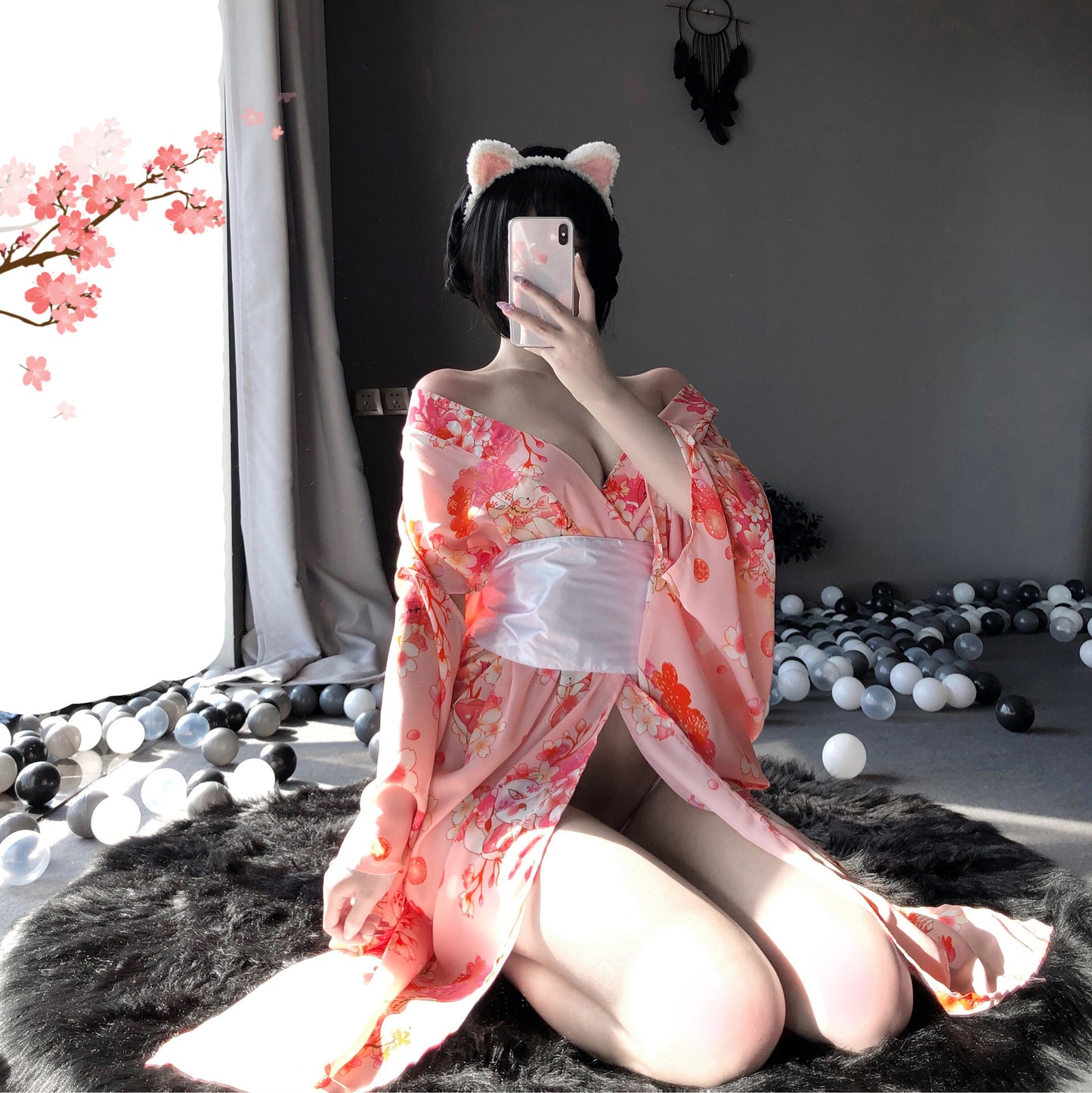 Sexy Short Kimono