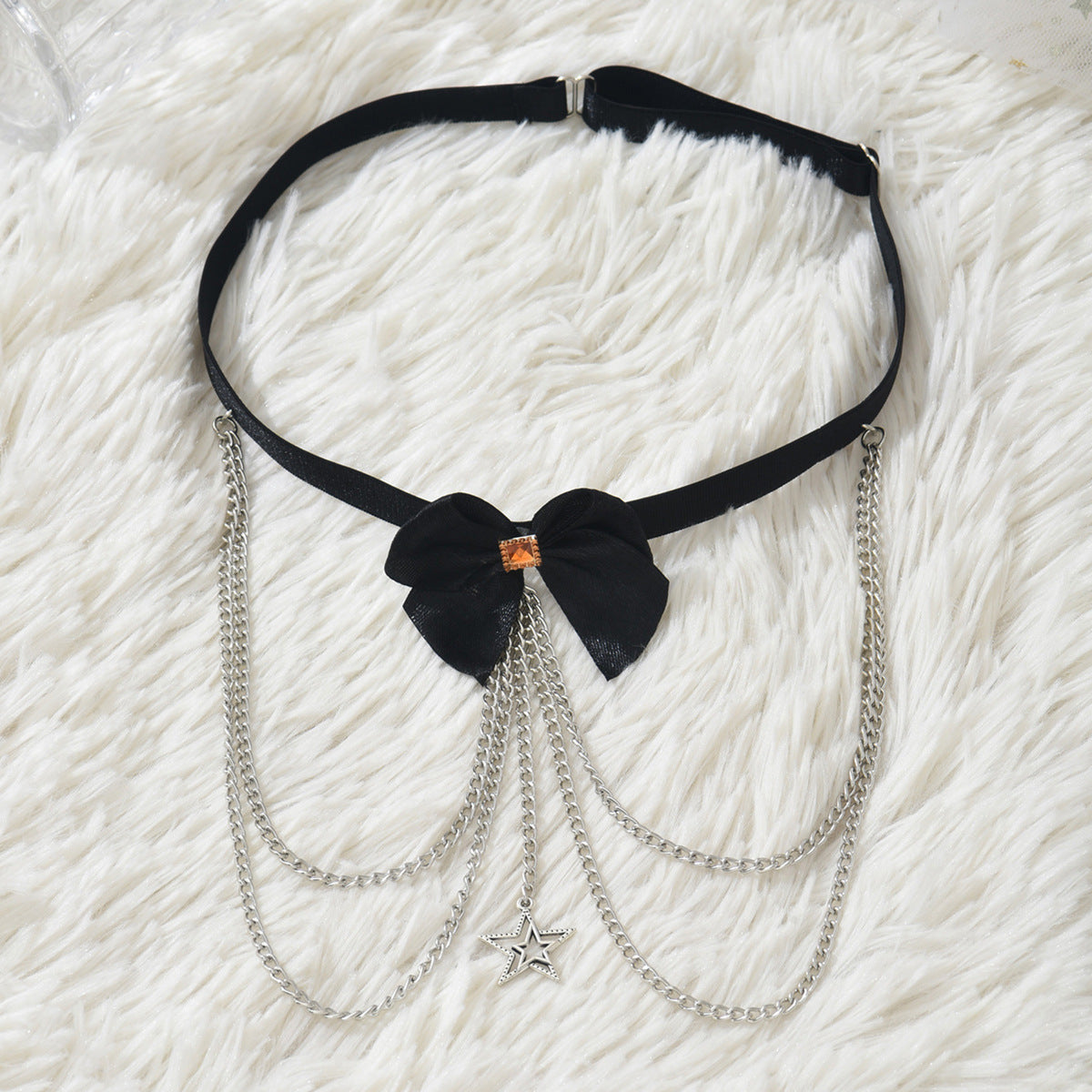 Black Bow Leg Garter